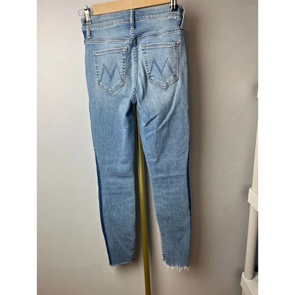 Mother Stunner Zip Ankle Step Fray Light Kitty Racer Sz. 24 - Picture 4 of 8